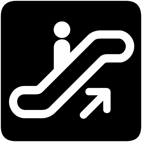Illustration représentant un individu montant un escalier
